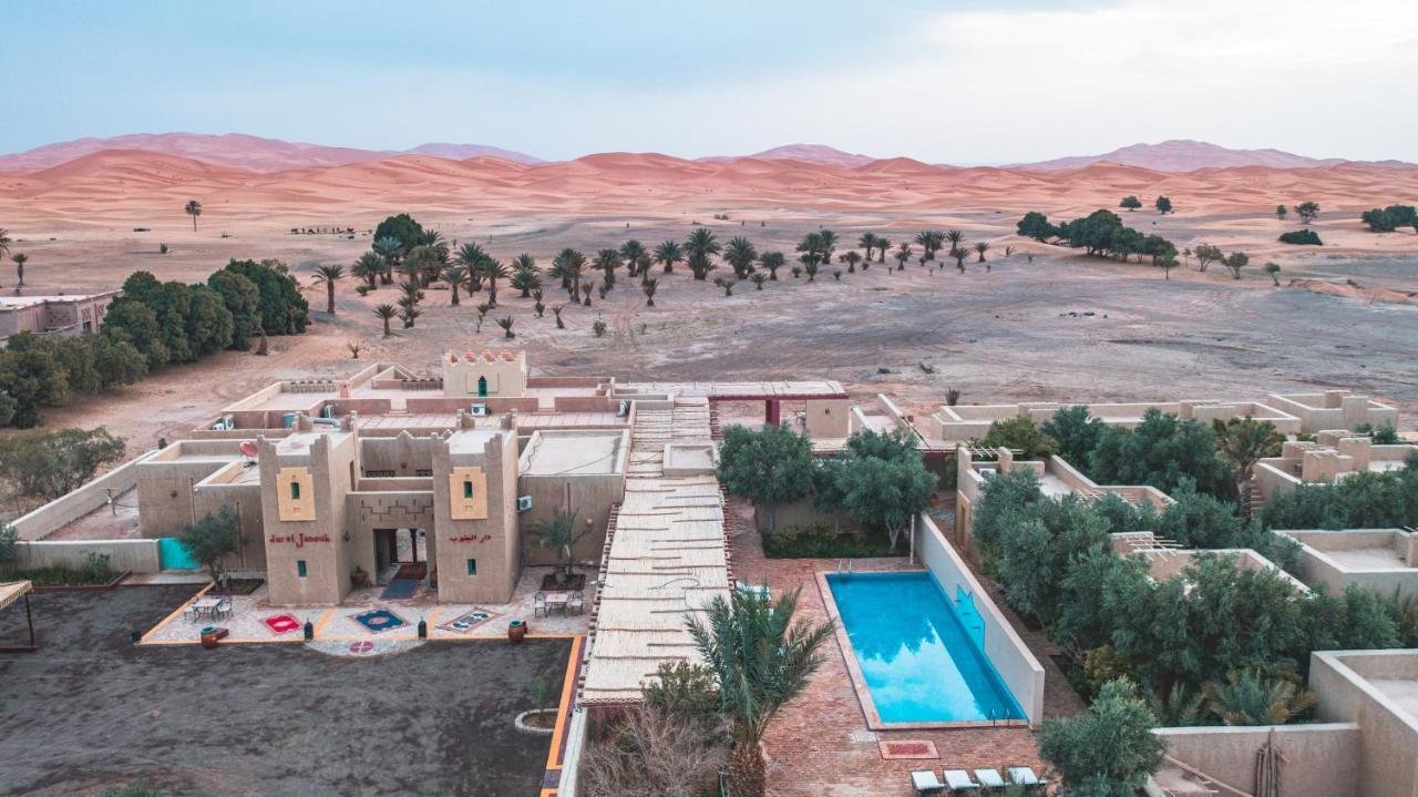 Hotel Dar El Janoub Merzouga Esterno foto